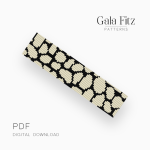 Pebble Mosaic Loom Bracelet Pattern PDF