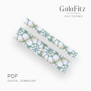 Spiral Shell Loom Bracelet Pattern