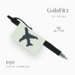 Airplane pen cover pattern