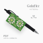 Daisies pen cover pattern