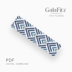 Arrow Chevron Loom Bracelet Pattern PDF