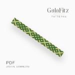Geltic bead loom pattern