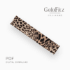 Jaguar bead loom pattern