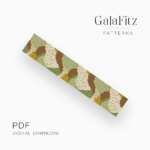 Camouflage Bead Loom Pattern