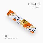 wild safari peyote bracelet pattern