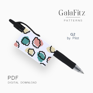Abstract Pastel Pen Wrap Pattern, PDF
