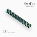 Geometric Illusion Loom Bracelet Pattern
