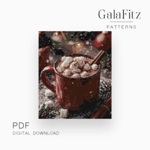 Cozy Hot Chocolate Tapestry Bead Pattern
