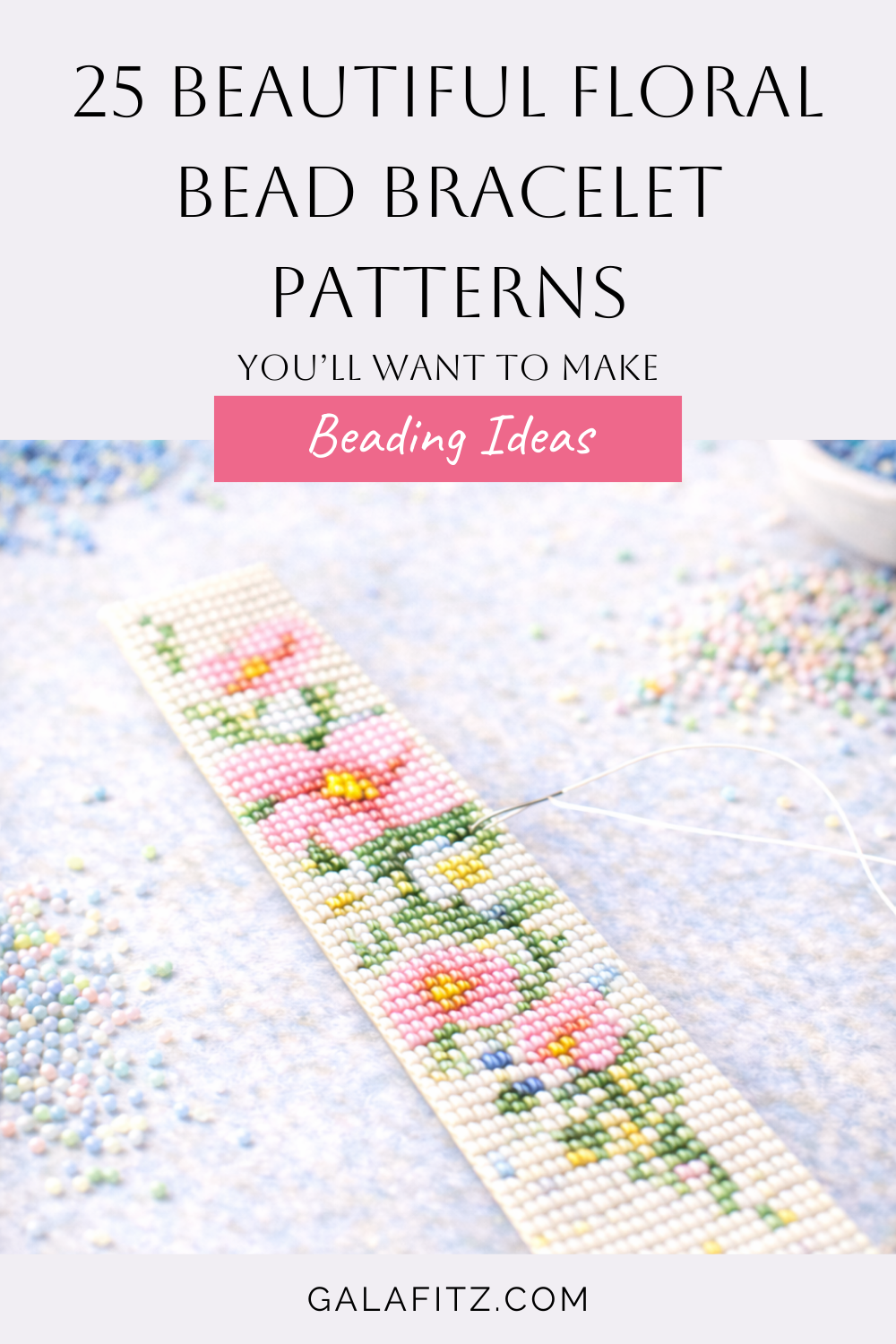 25 Beautiful Floral Bead Bracelet Patterns You'll Want to Make